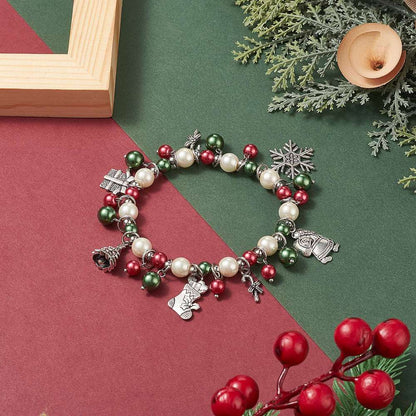 Luxury Christmas Charm Bracelet