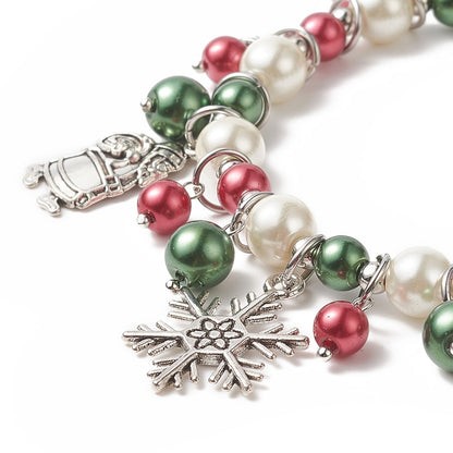 Luxury Christmas Charm Bracelet