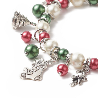 Luxury Christmas Charm Bracelet