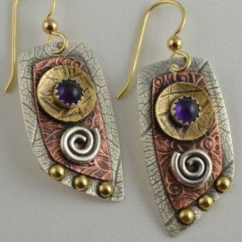 Tribal Swirl Earrings