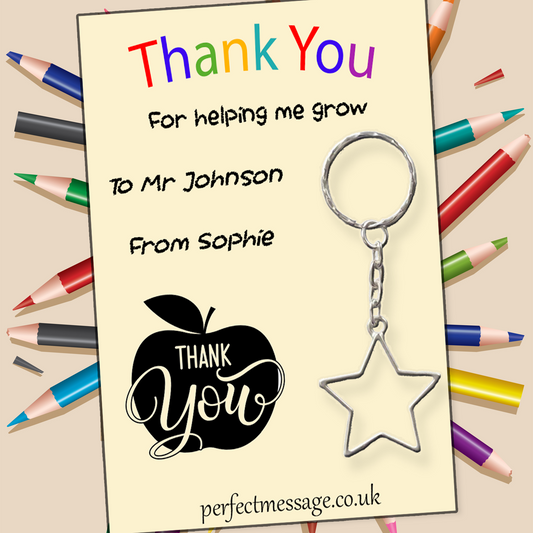 Teacher Thank You Inspiration Gift