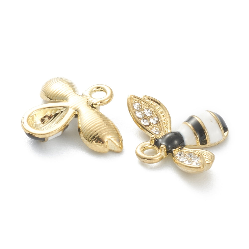 Sparkling Bee Earrings