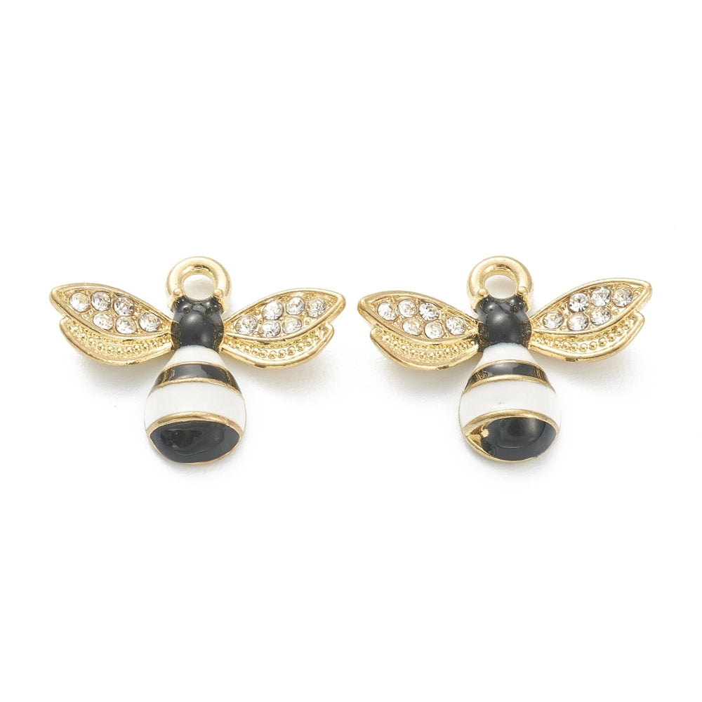 Sparkling Bee Earrings