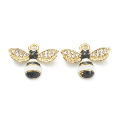 Sparkling Bee Earrings