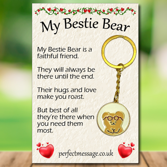 Bestie Bear 2 Keyring