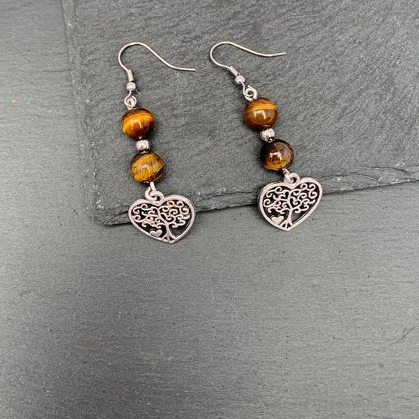 Boho Heart Earring