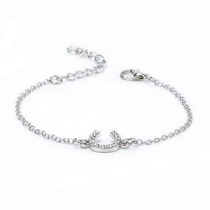 Crystal Horseshoe Bracelet