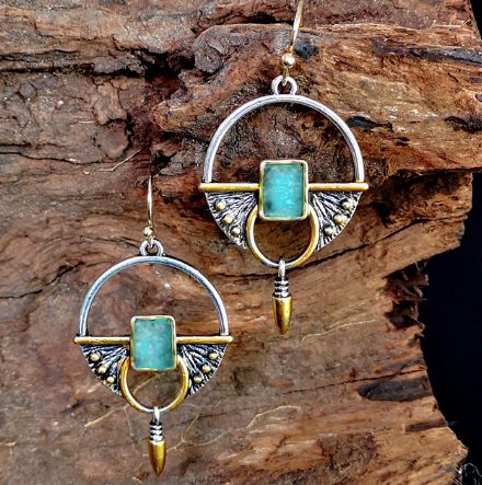 Boho Tribal Dangle Earrings