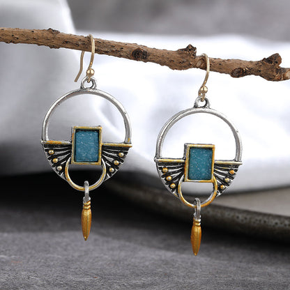 Boho Tribal Dangle Earrings