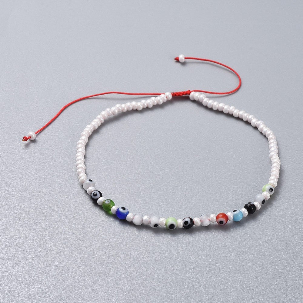 Evil Eye Beach Anklet