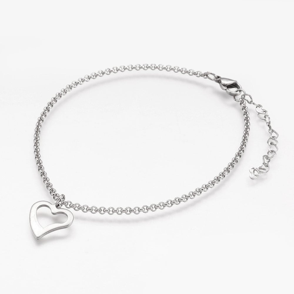 Love Heart Anklet